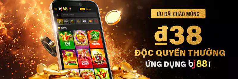 Thưởng tren ứng dụng BJ88